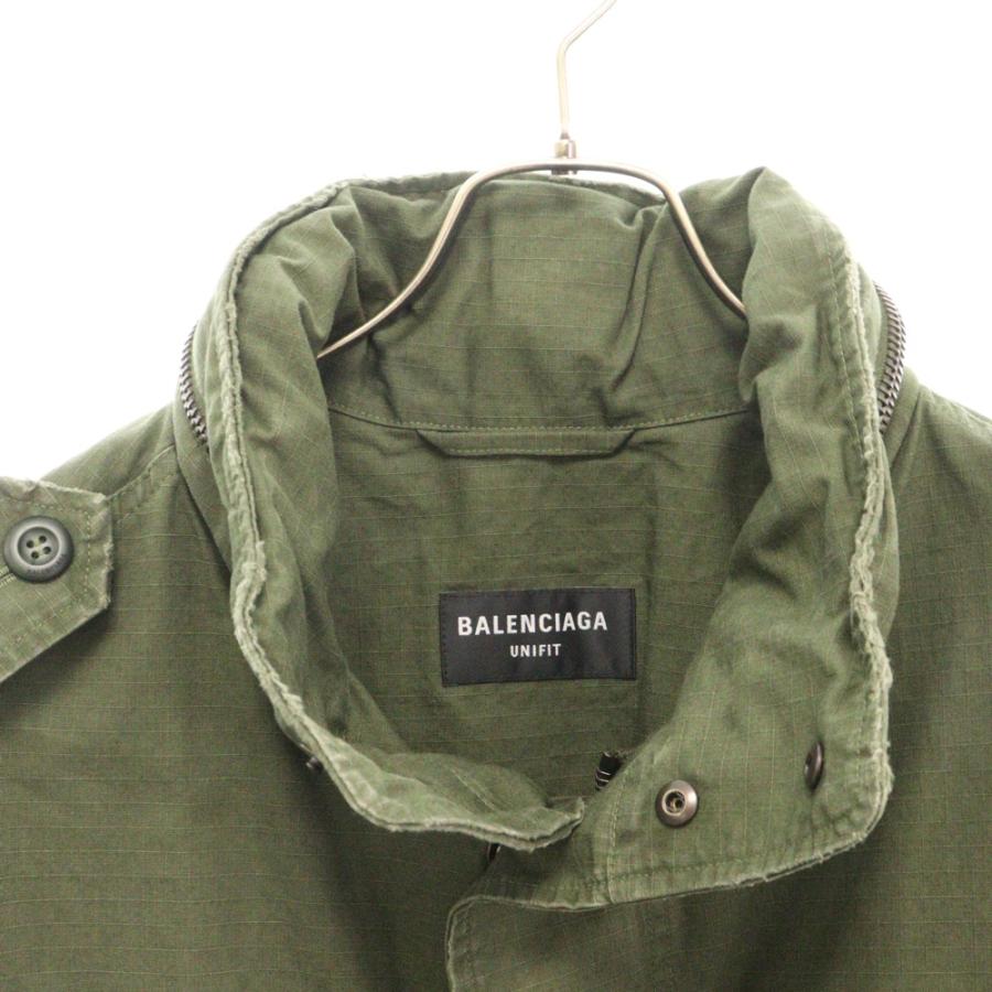 BALENCIAGA バレンシアガ 22AW M-65 ロゴ刺繍 ミリタリー BALENCIAGA バレンシアガ 22AW M-65 ロゴ刺繍 ミリタリー