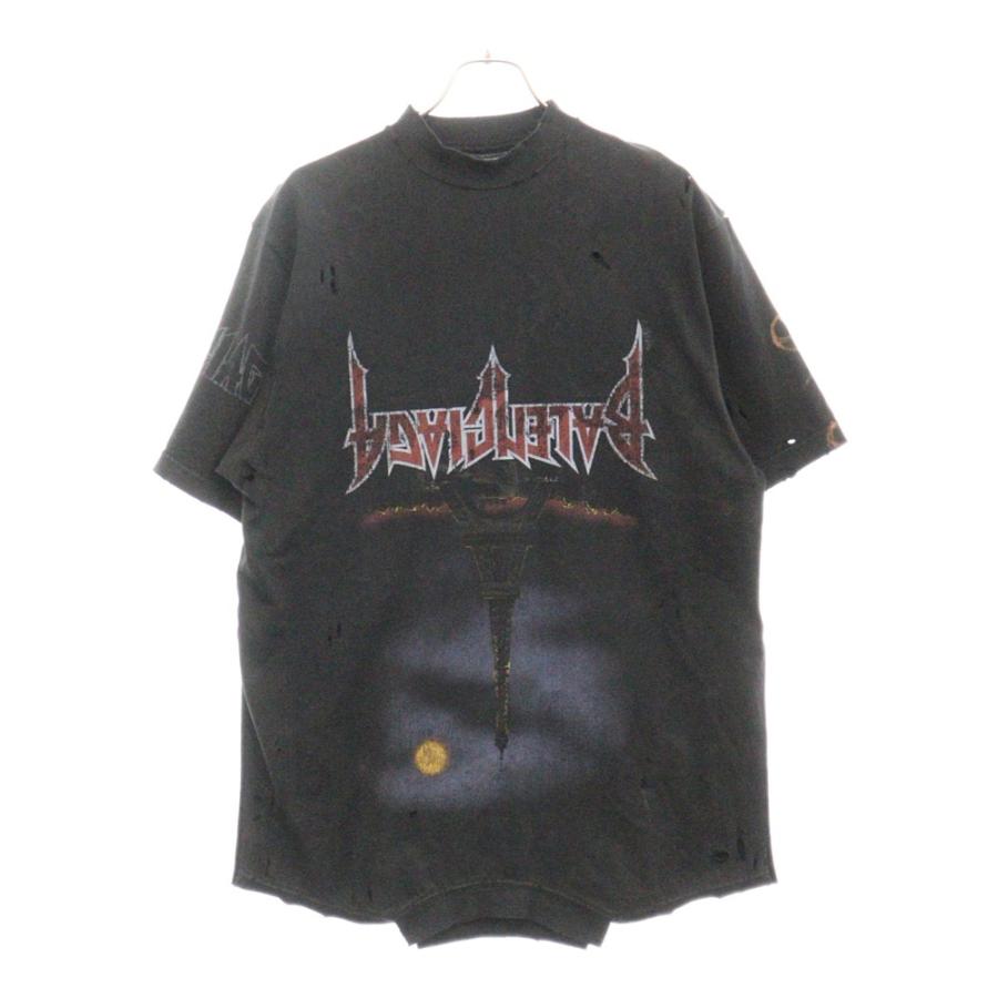 BALENCIAGA バレンシアガ 23SS 再構築ダメージ加工オーバー BALENCIAGA バレンシアガ 23SS 再構築ダメージ加工オーバー