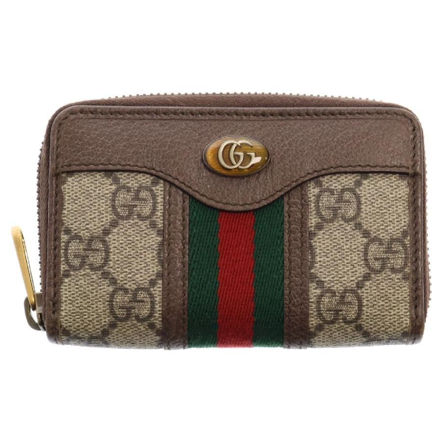 GUCCI（グッチ） オフィディア シェリーライン ラウンドジップ コイン