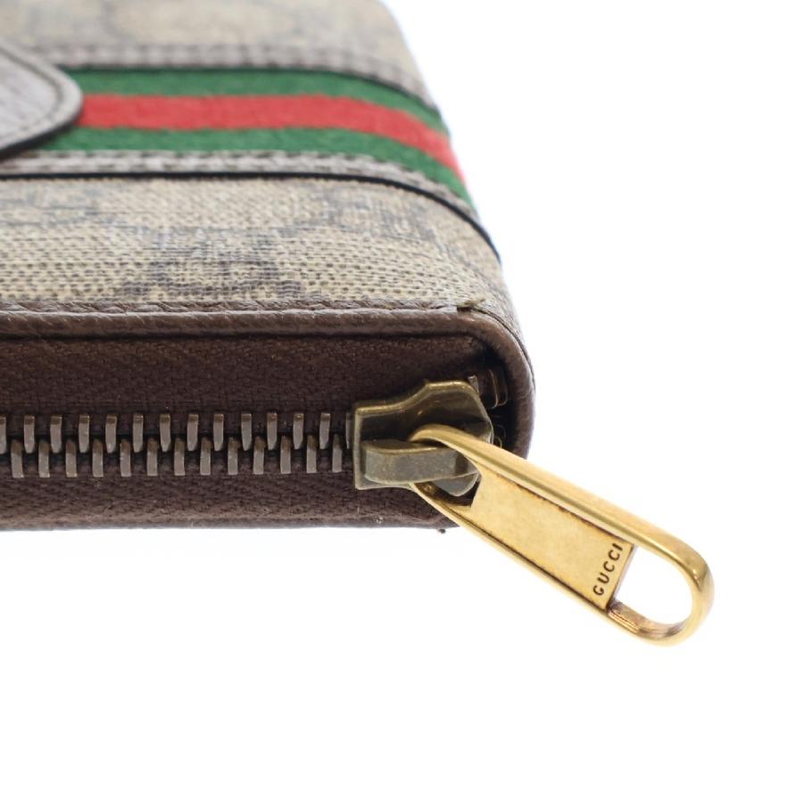 GUCCI（グッチ） オフィディア シェリーライン ラウンドジップ コイン