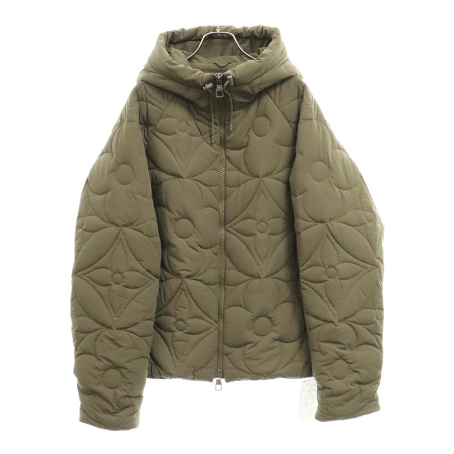 LOUIS VUITTON ルイヴィトン 23SS フラワー キルテッド フーディ  