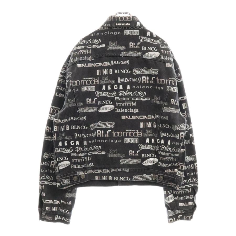 BALENCIAGA バレンシアガ 20AW Logo Print Denim Jacket ロゴ BALENCIAGA バレンシアガ 20AW Logo Print Denim Jacket ロゴ