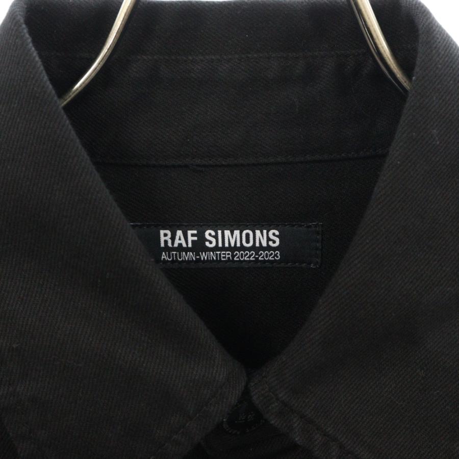 RAF SIMONS ラフシモンズ 22AW OVERSIZED DENIM SHIRT オーバー RAF SIMONS ラフシモンズ 22AW OVERSIZED DENIM SHIRT オーバー