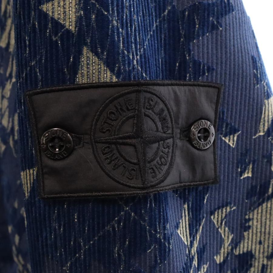 STONE ISLAND ストーンアイランド Shadow Project 総柄 ロゴワッペン付 