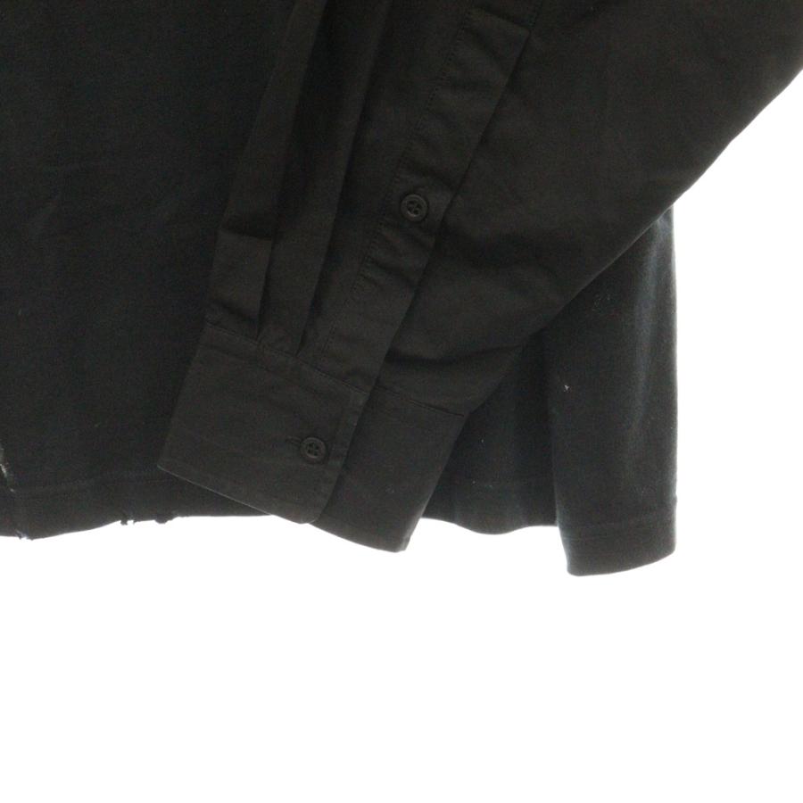 BALENCIAGA バレンシアガ 22AW 698631 TMV88 メタルロゴ シャツ BALENCIAGA バレンシアガ 22AW 698631 TMV88 メタルロゴ シャツ