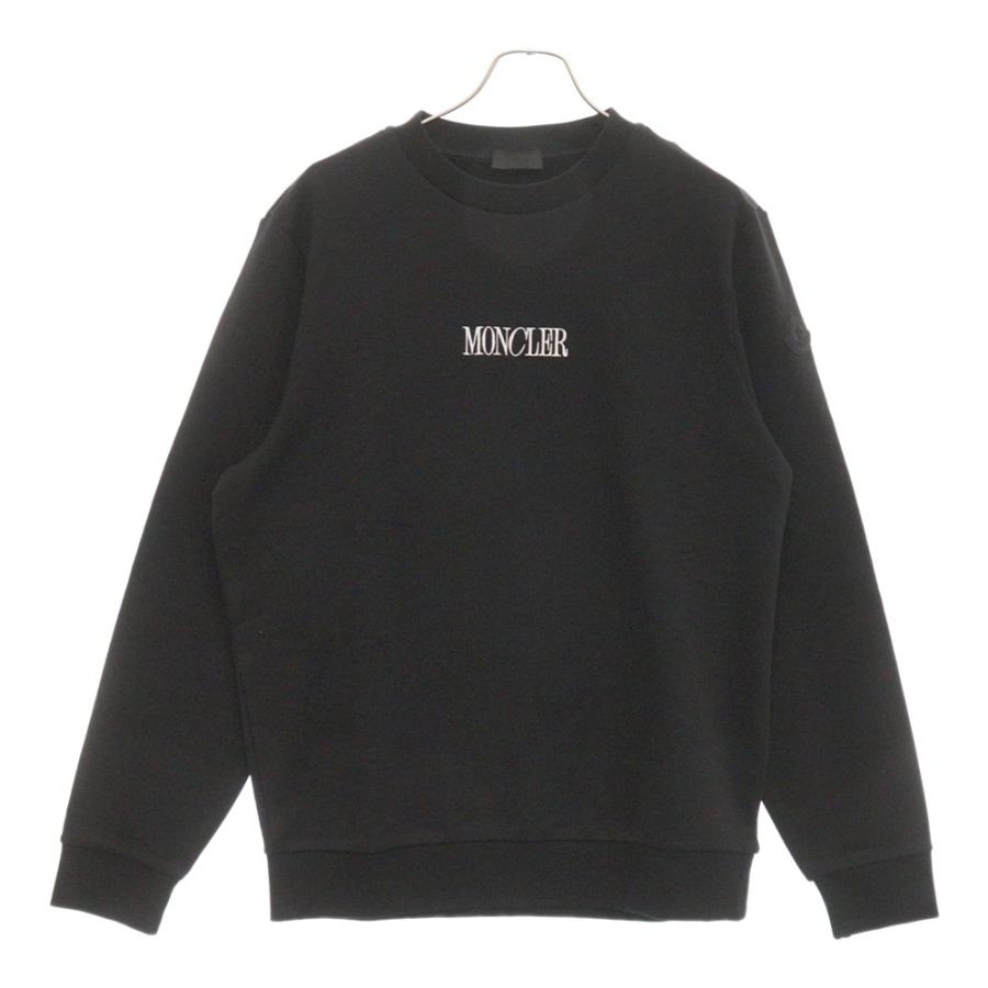 MONCLER（モンクレール） 24AW SWEATSHIRT ロゴプリント クルーネック