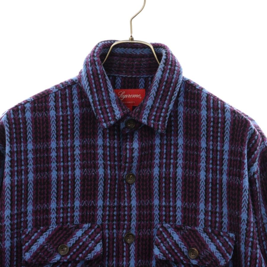 22AW SUPREMEヘビーフランネル シャツ ジャケット