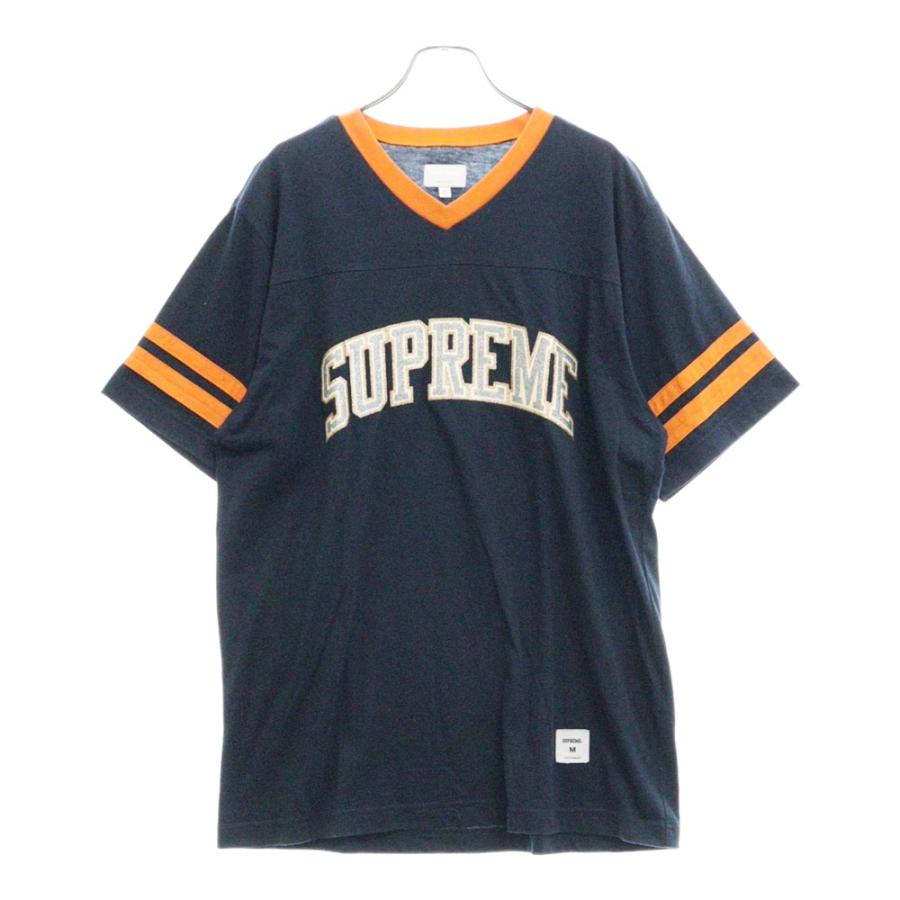 SUPREME シュプリーム 17AW Glitter Arc Football Top フロントラメ 