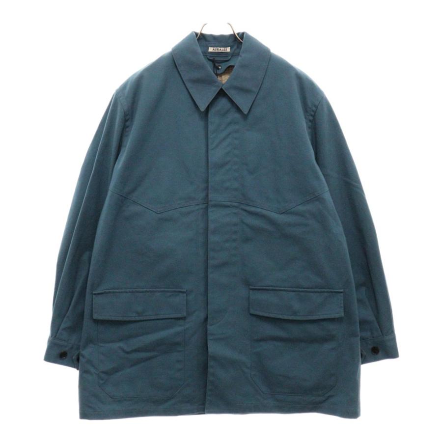 AURALEE オーラリー 22AW COTTON OILED CANVASLINER BLOUZON AURALEE オーラリー 22AW COTTON OILED CANVASLINER BLOUZON