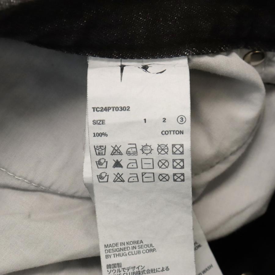 THUG CLUB サグクラブ DOUBLE KNEE DAMAGE SHORTS ダブル ニー THUG CLUB サグクラブ DOUBLE KNEE DAMAGE SHORTS ダブル ニー