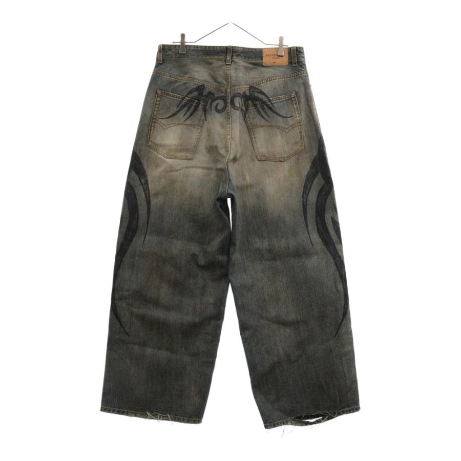 BALENCIAGA バレンシアガ 24AW TATTOO BUGGY JEANS タトゥー BALENCIAGA バレンシアガ 24AW TATTOO BUGGY JEANS タトゥー