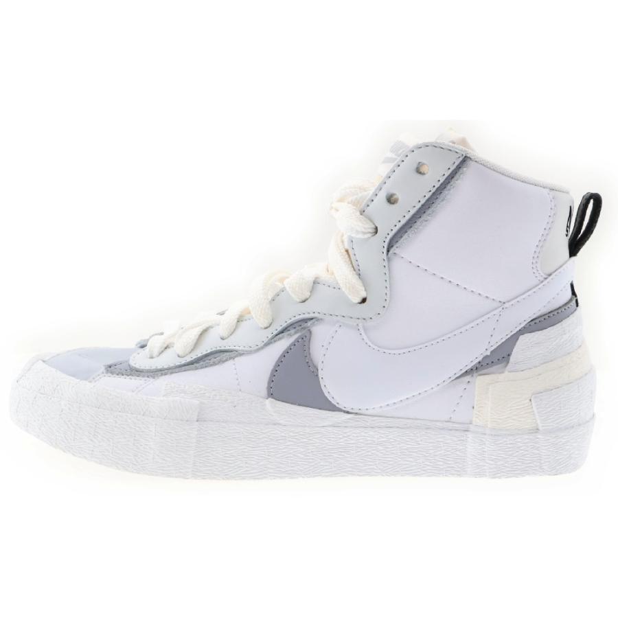 NIKE ナイキ ×サカイ ブレーザーミッドカットスニーカー ホワイト 