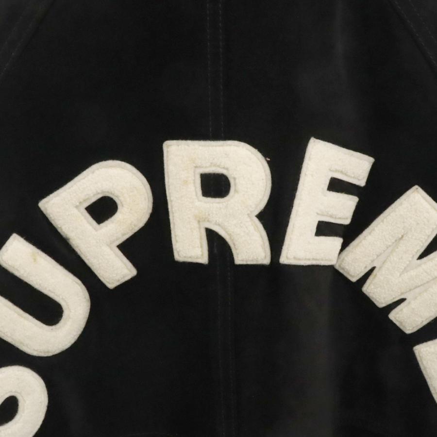 Supreme SUPREME シュプリーム 17SS Suede Varsity Jacket Supreme SUPREME シュプリーム 17SS Suede Varsity Jacket