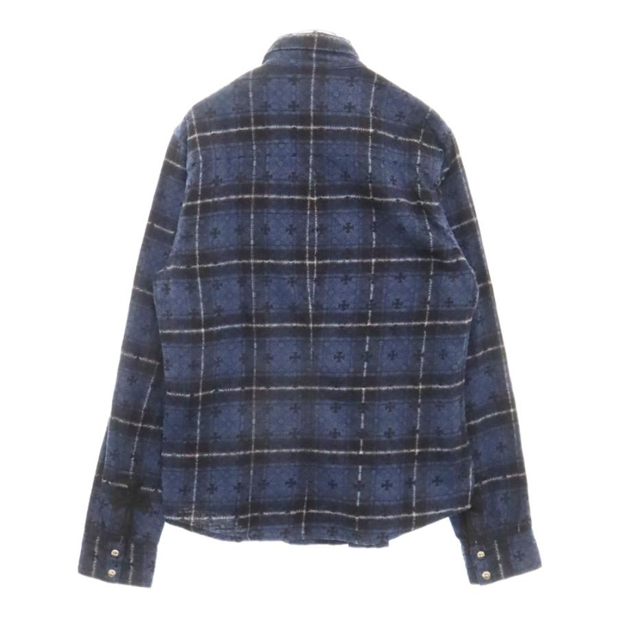 CHROME HEARTS クロムハーツ LOOSEENDS LS CHECK CHプラス総柄 CHROME HEARTS クロムハーツ LOOSEENDS LS CHECK CHプラス総柄