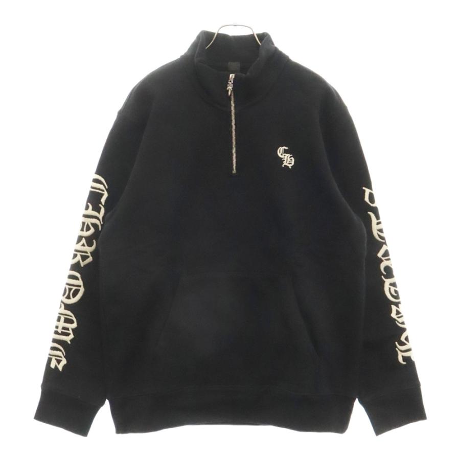 CHROME HEARTS クロムハーツ SLO RIDE 1 2 ZIP スローライド刺繍 CHROME HEARTS クロムハーツ SLO RIDE 1 2 ZIP スローライド刺繍