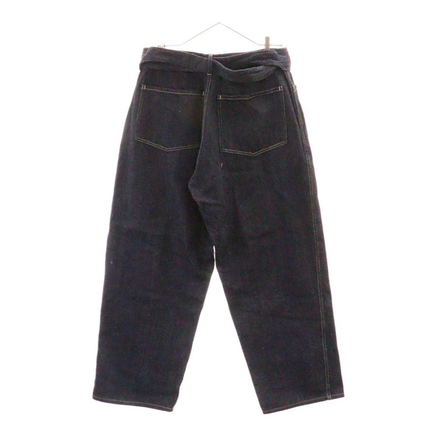 COMOLI コモリ 24SS デニムベルテッドパンツ インディゴ Z01 COMOLI コモリ 24SS デニムベルテッドパンツ インディゴ Z01