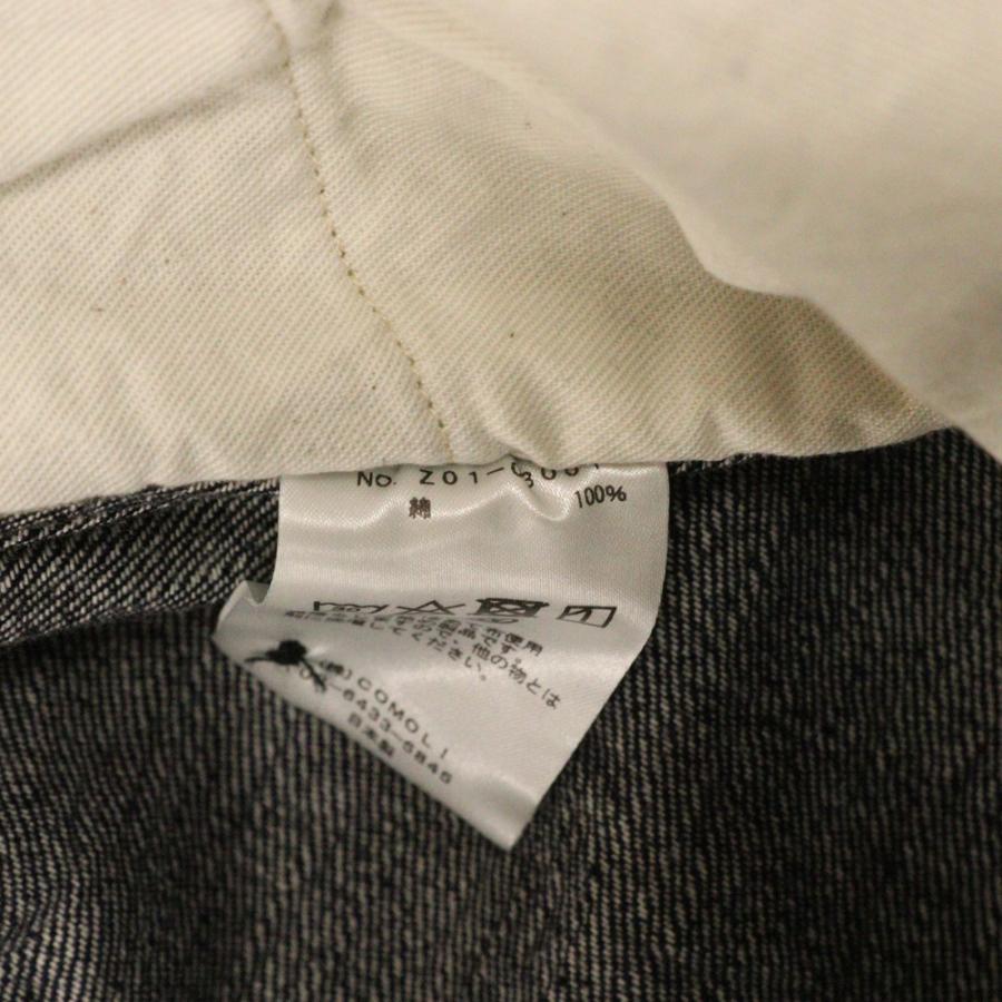 COMOLI コモリ 24SS デニムベルテッドパンツ インディゴ Z01 COMOLI コモリ 24SS デニムベルテッドパンツ インディゴ Z01