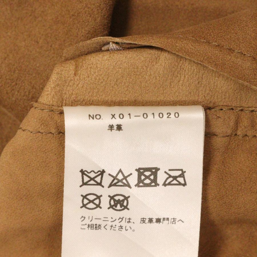 COMOLI コモリ 23SS シープスエード ジップショートジャケット COMOLI コモリ 23SS シープスエード ジップショートジャケット
