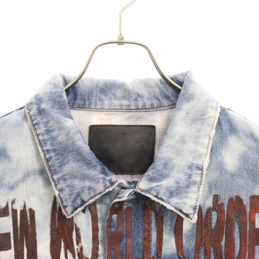 cvtvlist カタリスト リメイク デニムジャケット バックプリント