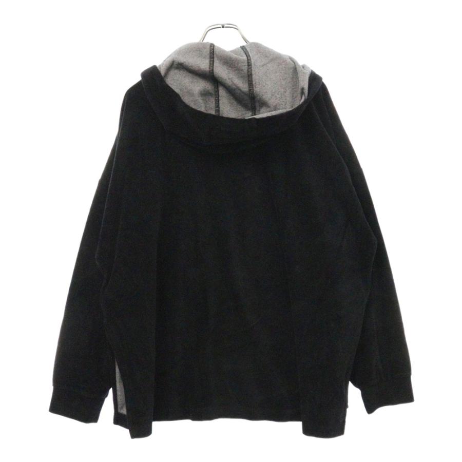 DIESEL（ディーゼル） ROX-OUT-1 ベロア Vネックプルオーバーパーカー