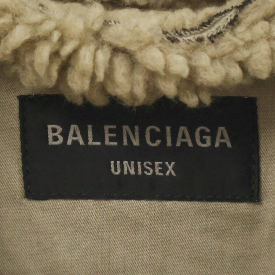 BALENCIAGA グレー ファーコート BALENCIAGA バレンシアガ 21AW BOXY COAT チェック チェスター