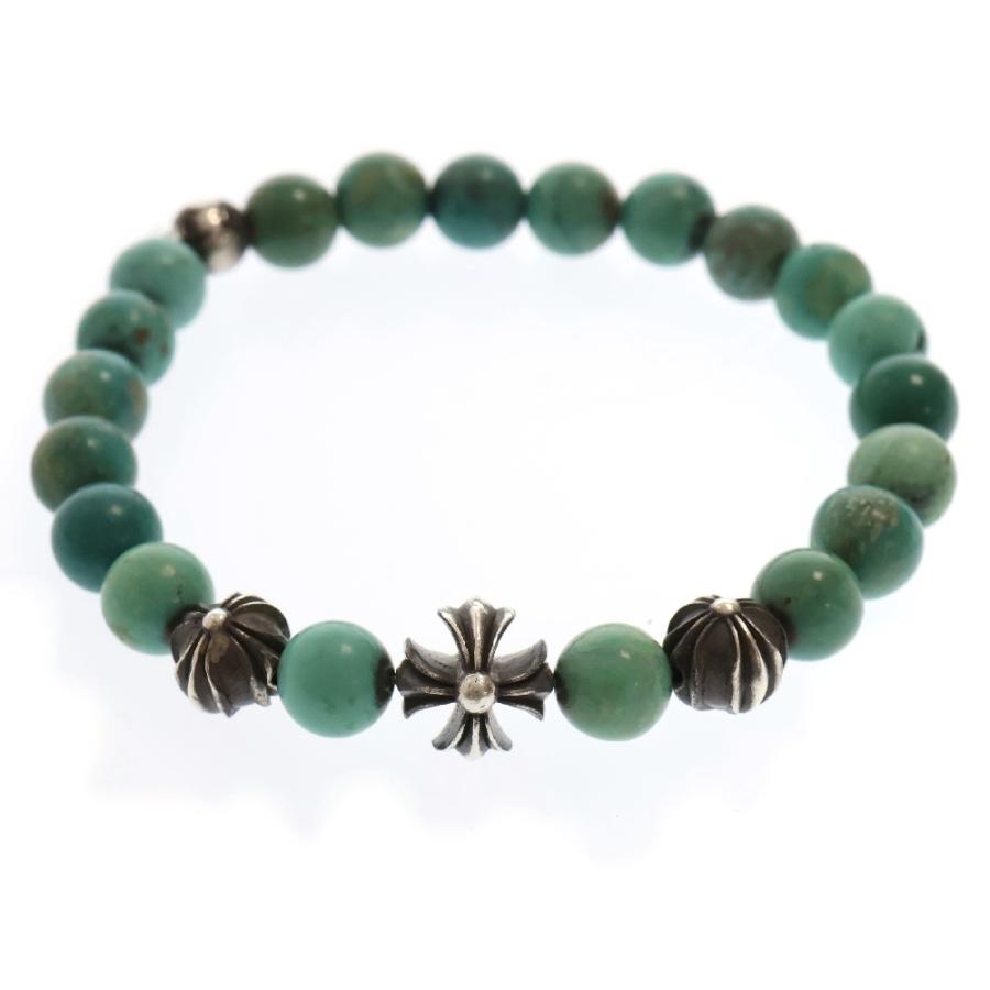 CHROME HEARTS クロムハーツ 8mm BEAD ビーズ ブレスレット シルバー  