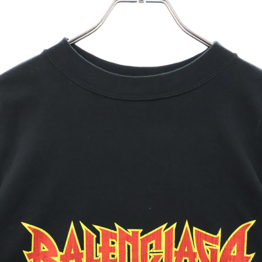 BALENCIAGA バレンシアガ 22AW 698631 TMV88 メタルロゴ シャツ BALENCIAGA バレンシアガ 22AW 698631 TMV88 メタルロゴ シャツ