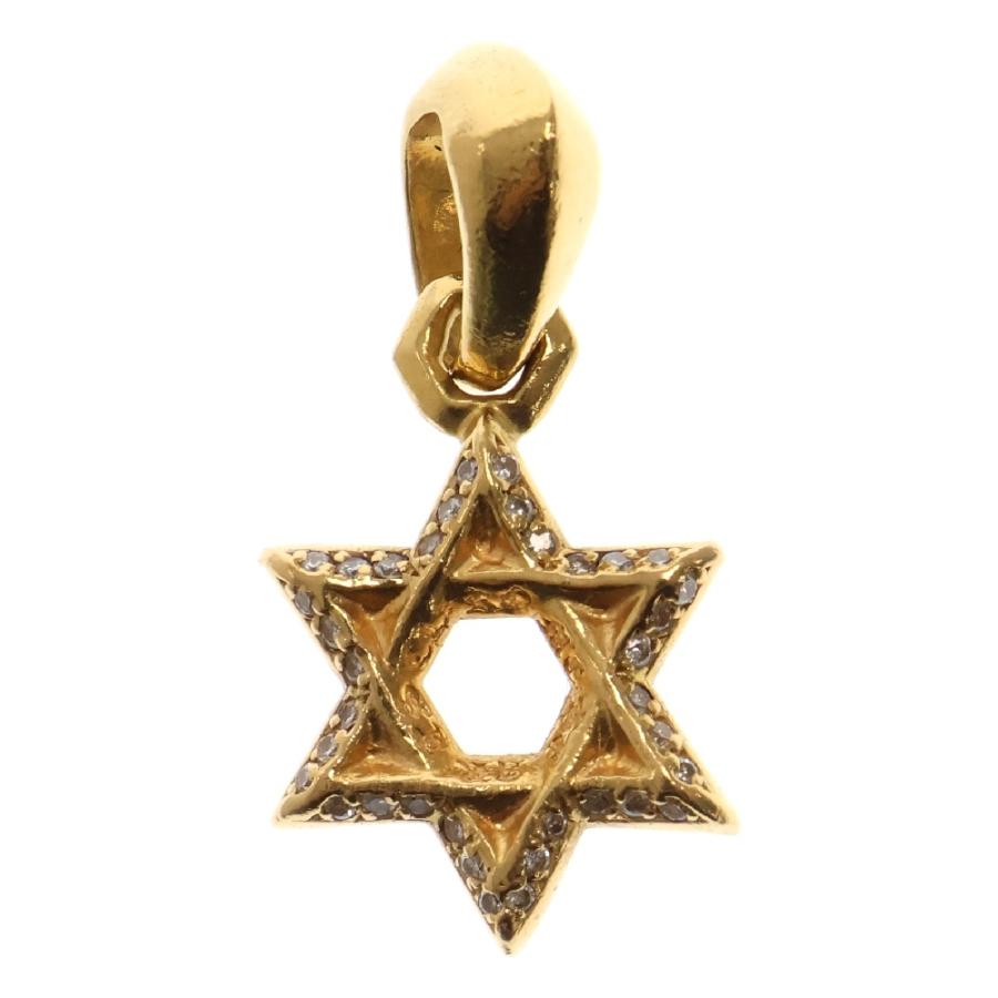 LV クロムハーツ／ダビデTOP CHROME HEARTS（クロムハーツ） 22K STAR OF DAVID P/DMND スターオブ