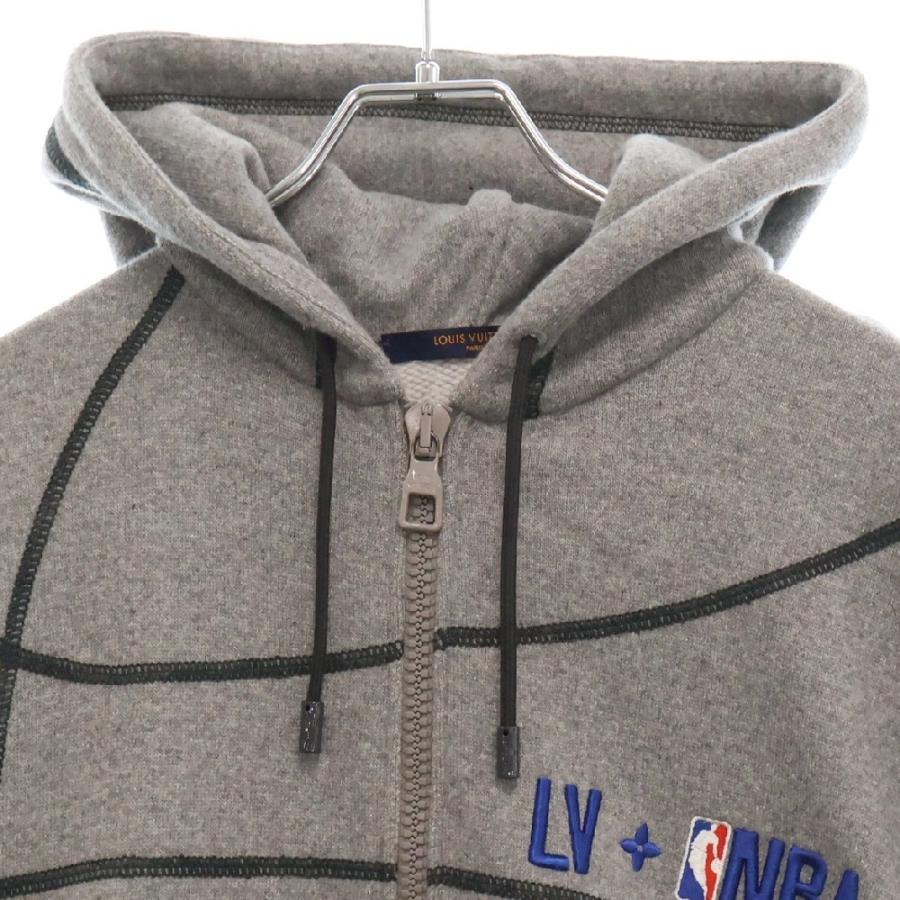 LOUIS VUITTON（ルイ・ヴィトン） 21AW ×NBA カシミヤ混 ジップアップ