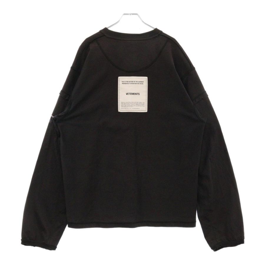 VETEMENTS ヴェトモン Oversized Inside Out オーバーサイズ VETEMENTS ヴェトモン Oversized Inside Out オーバーサイズ