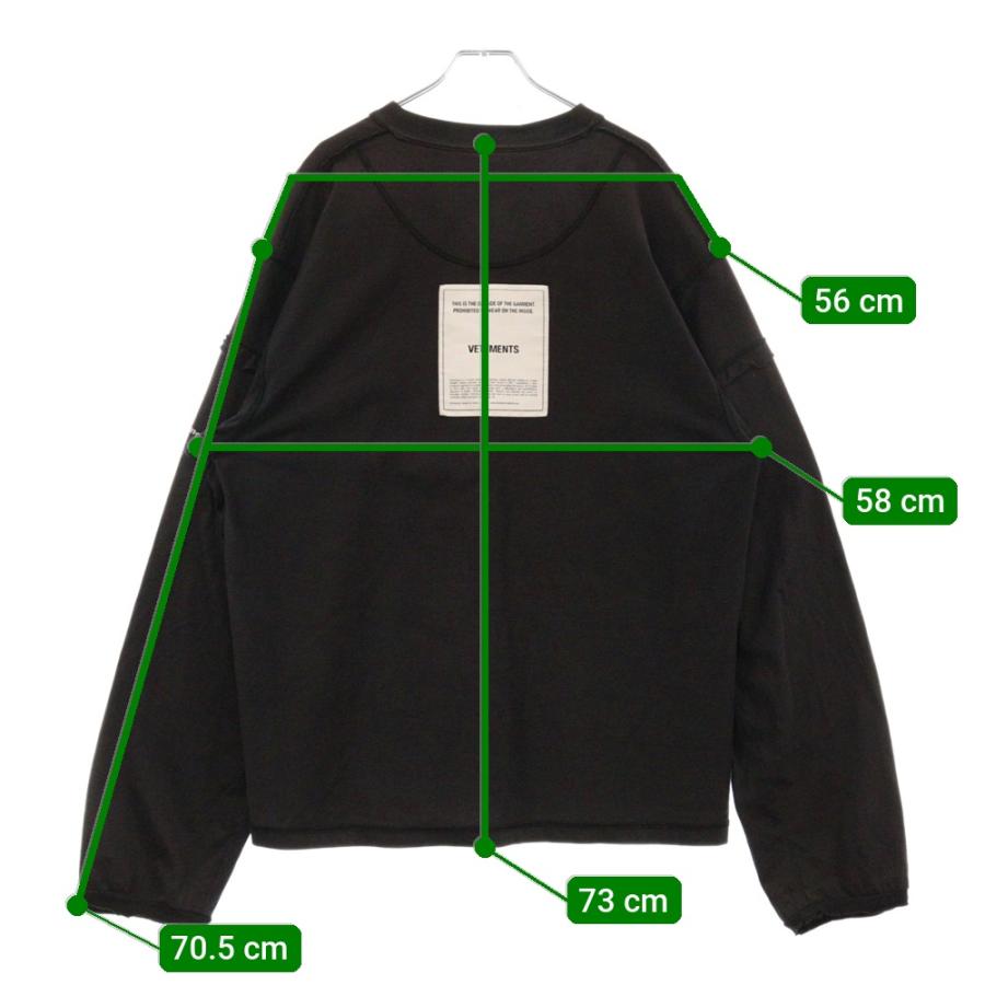 VETEMENTS ヴェトモン Oversized Inside Out オーバーサイズ  