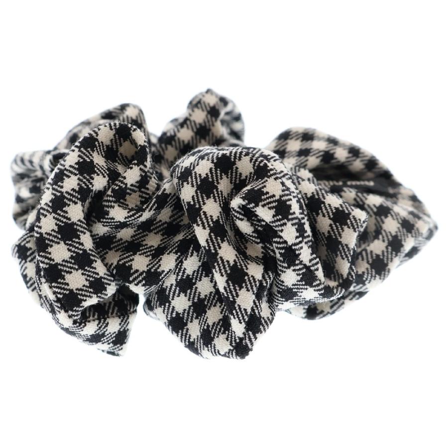 MIU MIU ギンガムチェックシュシュ miumiu ギンガムシュシュ 新品 MIU