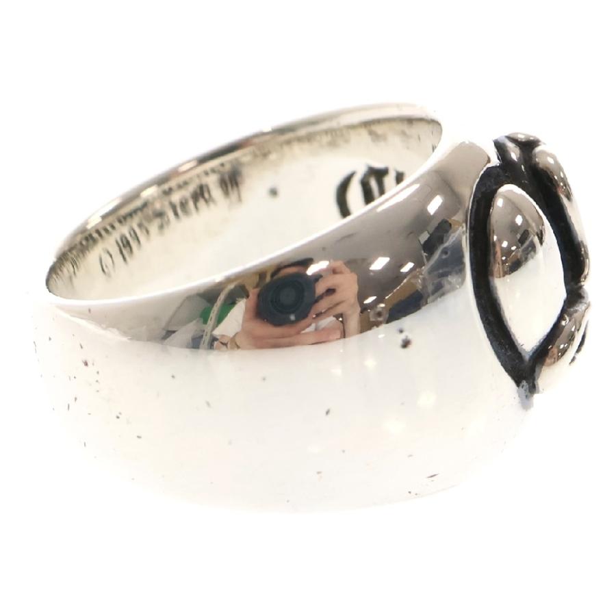 クロムハーツ　ハートインバンドリング クロムハーツ リング/指輪（Chrome Hearts）ハート イン バンド リング