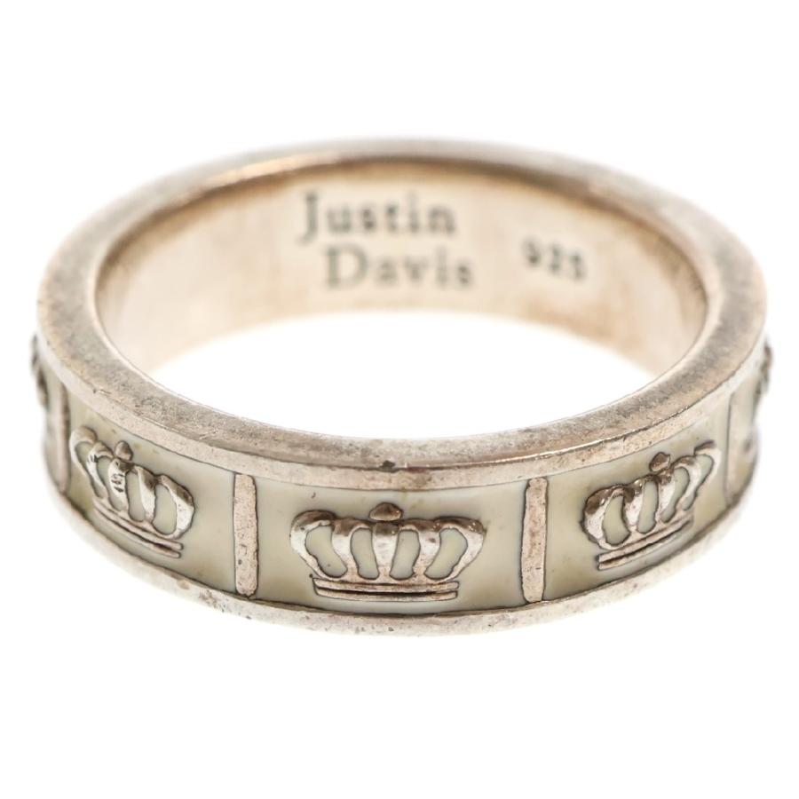 ジャスティンデイビス】リング 指輪 王冠 クラウン 16号 ガリアナ
