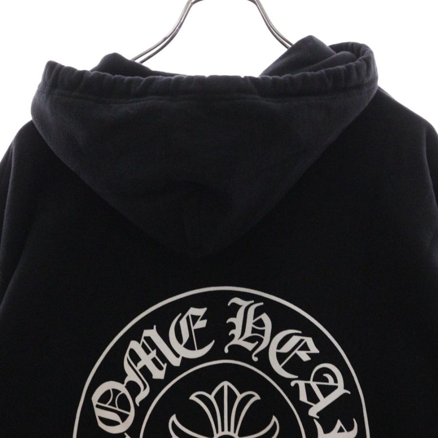 クロムハーツ サイズ:XL  SWTSHRT PLVR プルオーバーパーカー 大阪限定ホースシュープリントプルオーバーパーカー 中古 SS13 CHROME HEARTS（クロムハーツ） SWTSHRT PLVR OSAKA限定プリントプル