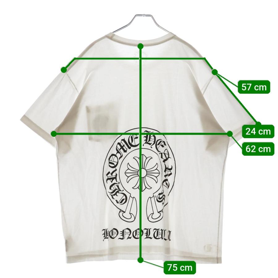 CHROME HEARTS クロムハーツ HONOLULU限定 TEE ホースシュー プリント  