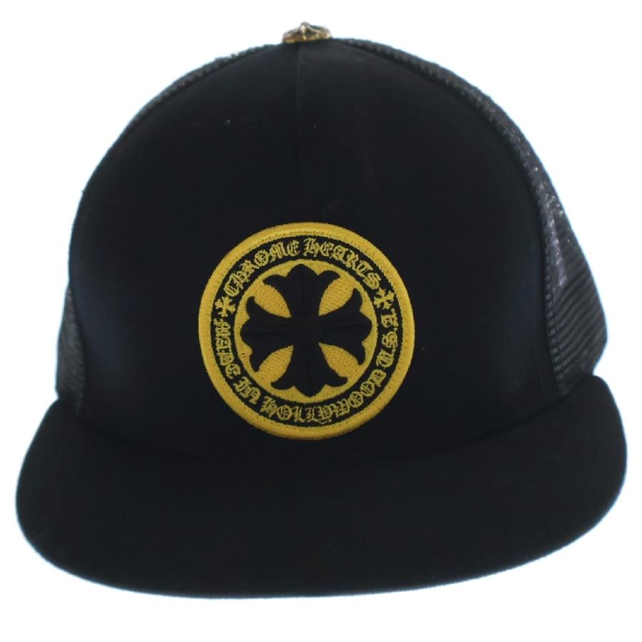 クロムハーツ トラッカーキャップCHブラック イエロー yさん専用 クロムハーツ トラッカーキャップCHブラック イエロー yさん専用