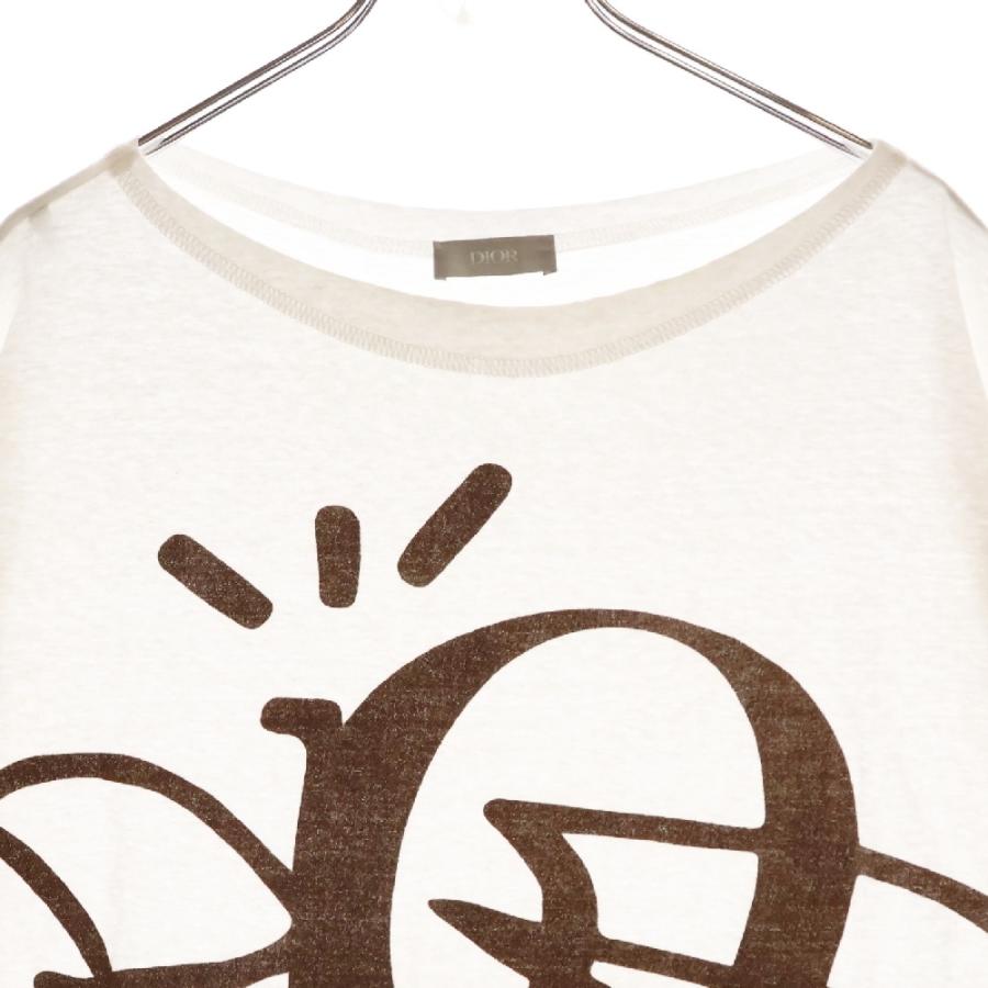 ディオール サイズ:S 23AW 283J632A0752 カクタスジャックプリントTシャツ 中古 BS55 Dior Cactus Jack カクタスジャック 半袖Tシャツ DIOR ディオール 22AW