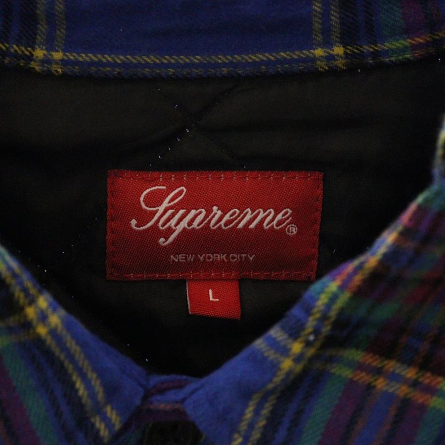 Supreme（シュプリーム） 21AW Quilted Plaid Flannel Shirt