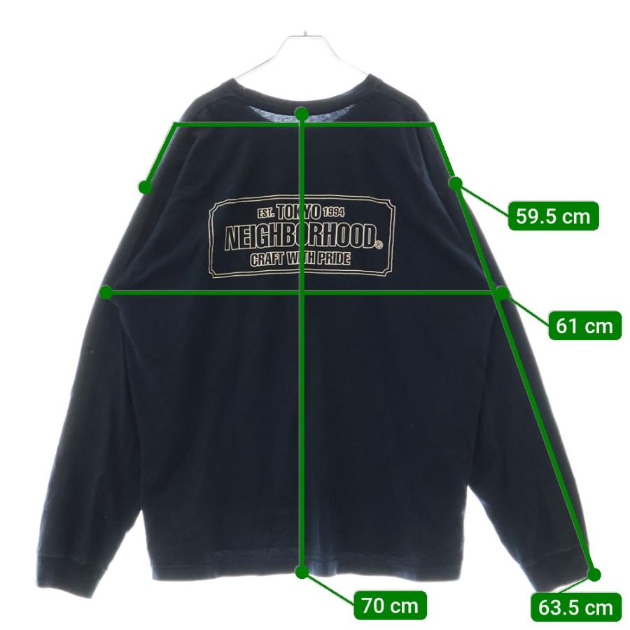 NEIGHBORHOOD（ネイバーフッド） 22SS ブランドロゴ クルーネック 長袖