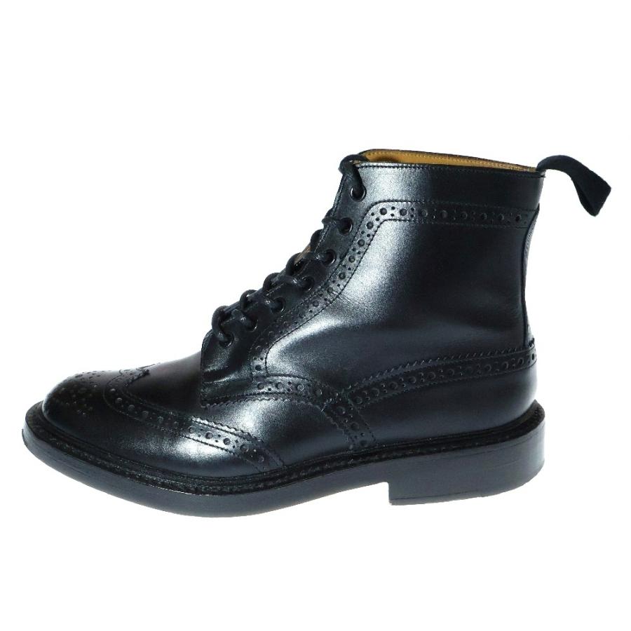 Tricker's 黒 レザーブーツ 【公式通販】