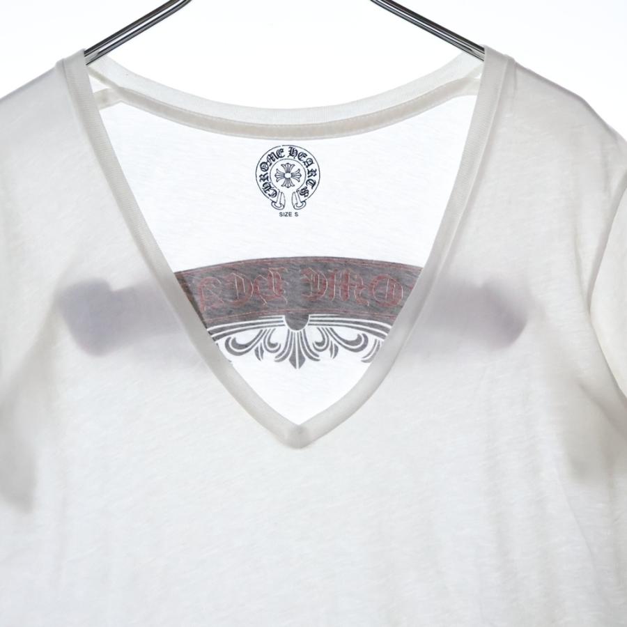 CHROME HEARTS クロムハーツ スクロールラベルフローラルプリント V 