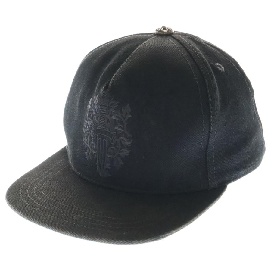 CHROME HEARTS クロムハーツ TRUCKER CAP ヴァインダガー刺繍クロス  