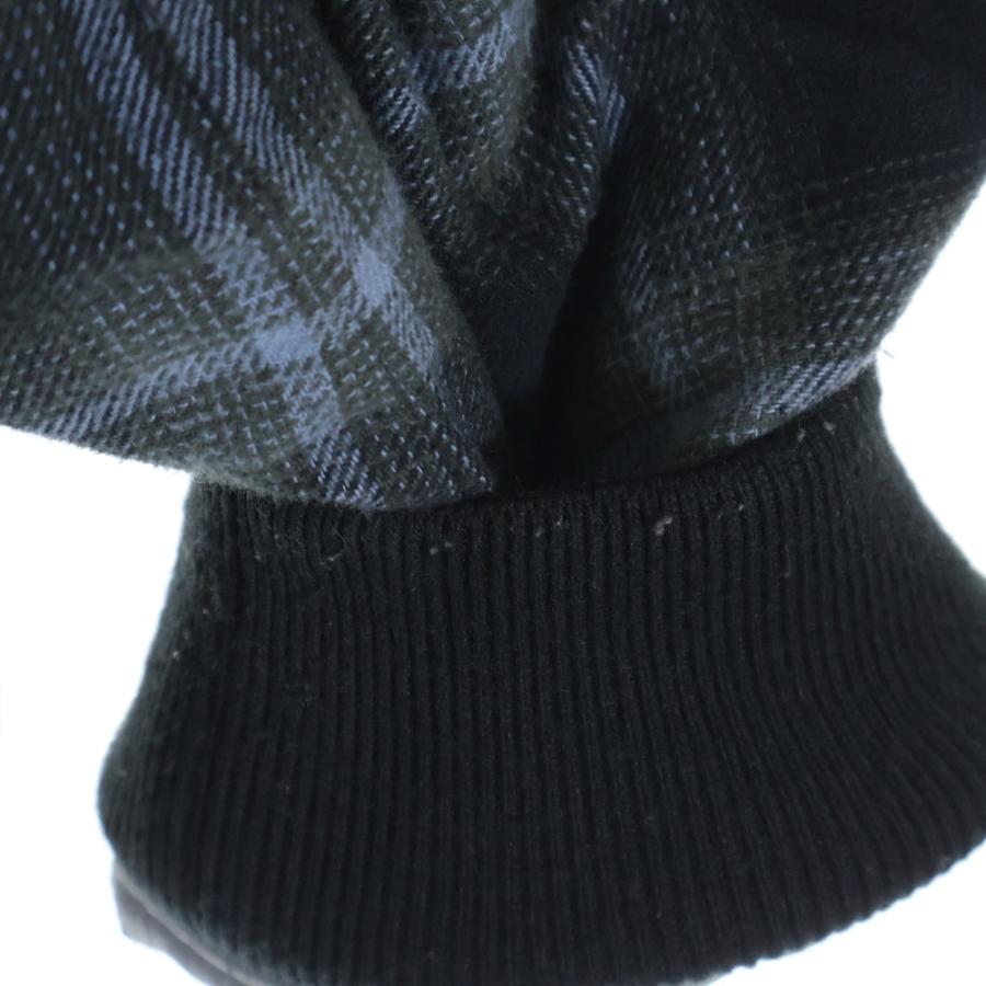 DIESEL ディーゼル Padded Bomber Jacket フロントDロゴ チェック  