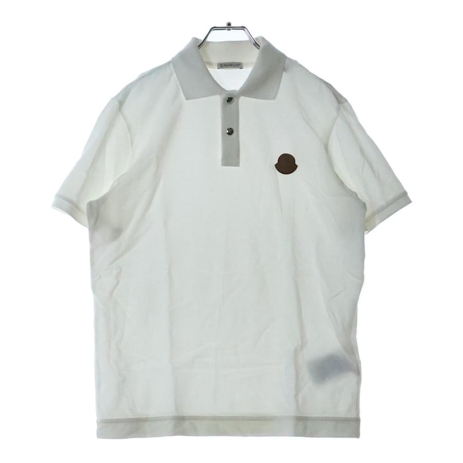 MONCLER（モンクレール） 23SS SS POLO ロゴワッペン ポロシャツ