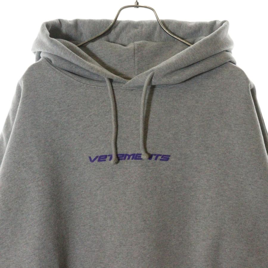 VETEMENTS（ヴェトモン） 21AW LOGO TAPE HOODIE ロゴテープ プル