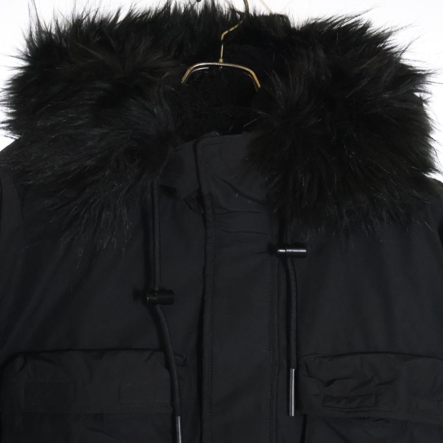 ディーゼル ダブルライダース 中綿 ファー ジャケット y2k ブラック M