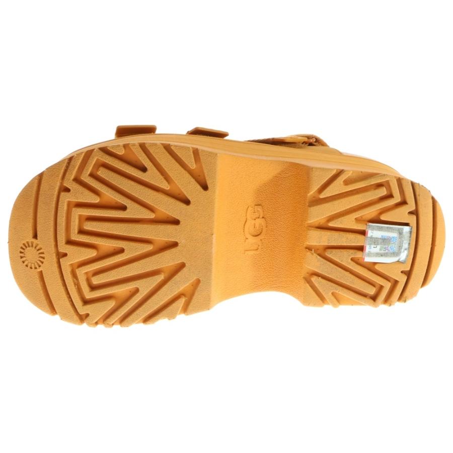 UGG オレンジ goldenrise 厚底サンダル UGG®の新作 #厚底サンダル 「GoldenRise」は3WAYのバック