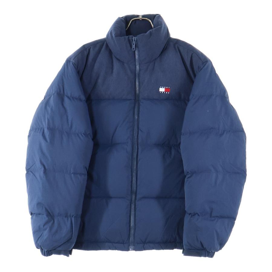 TOMMY JEANS（トミー・ジーンズ） ダウンジャケット コーデュロイ 刺繍