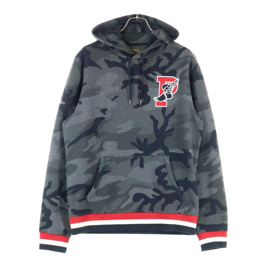 POLO RALPH LAUREN（ポロ・ラルフローレン） 刺繍ロゴ 迷彩柄 プル